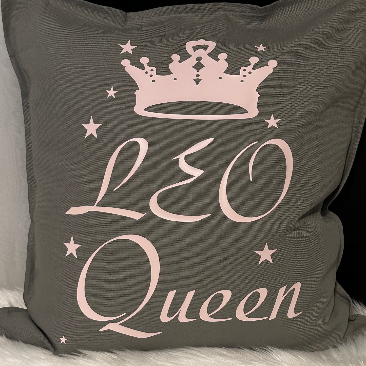 Leo Queen Throw Pillow