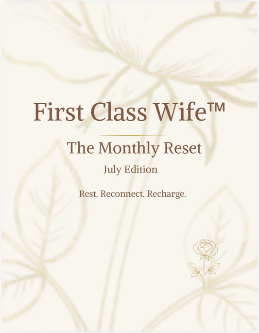 First Class Wife digital workbook
