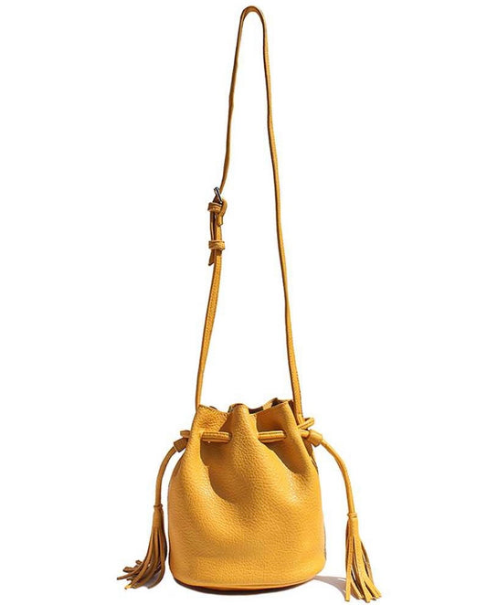 Mustard Bucket Bag